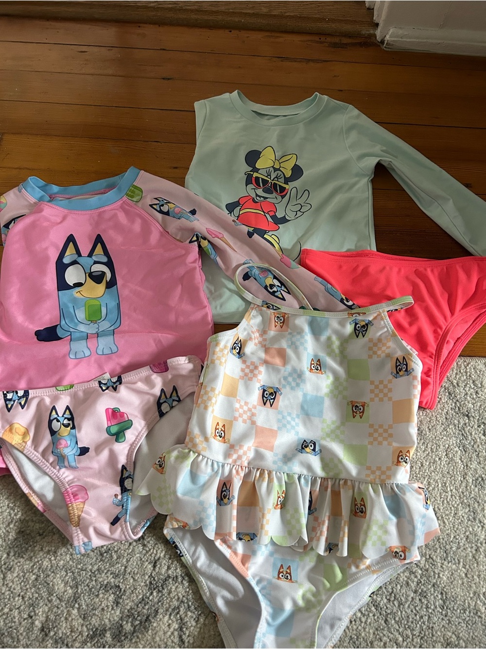 Disney Character Swimsuit bundle